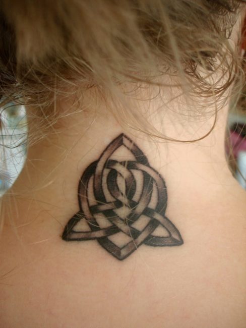 Татуировка кельтского узла