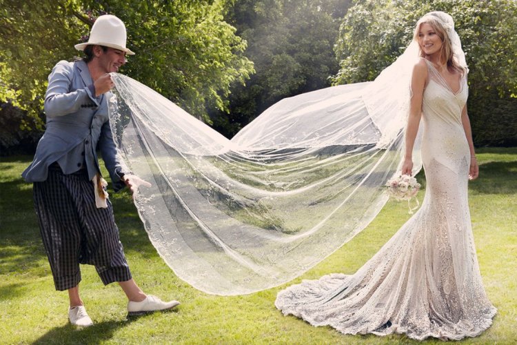 Свадебное платье Кейт Мосс