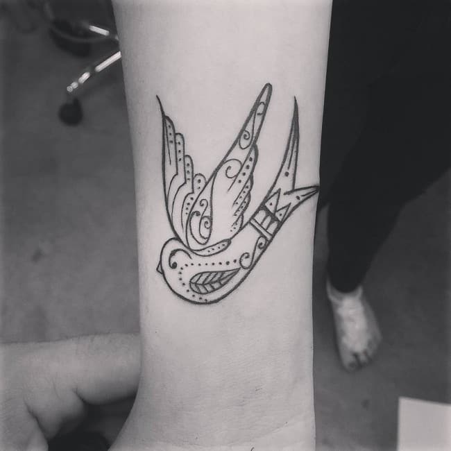 swallow tattoos