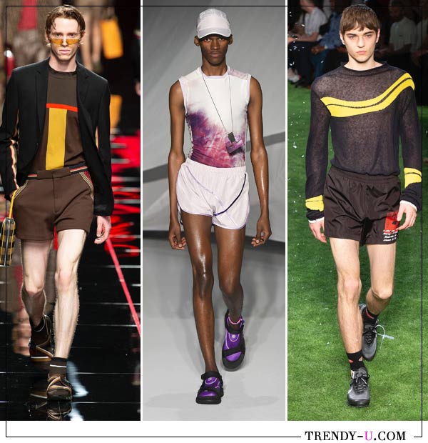 Модные мужские шорты от Fendi, Cottweiler и Off-White весна-лето 2019