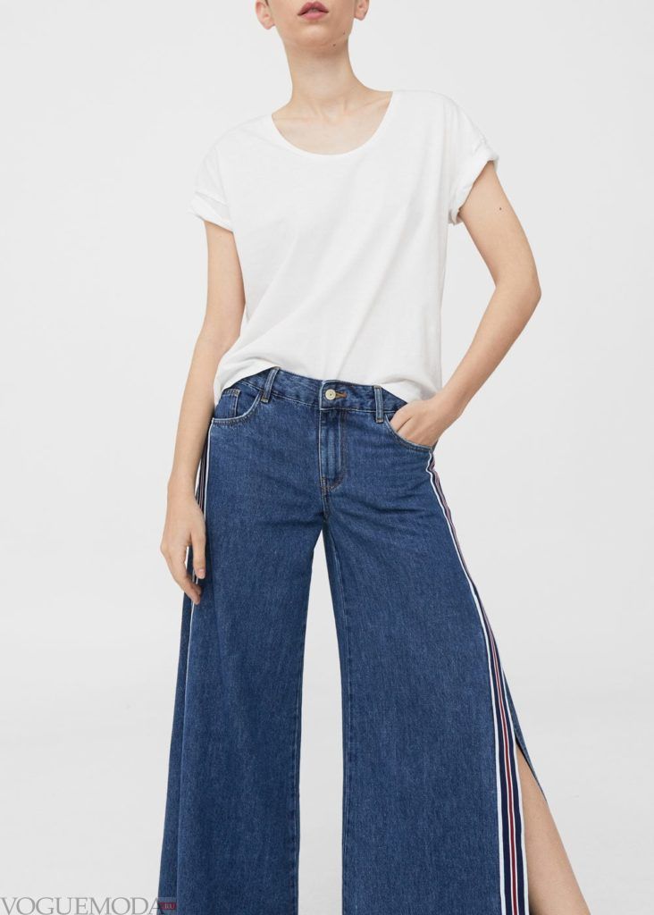 базовый гардероб 2019 2020: джинсы расклешенные