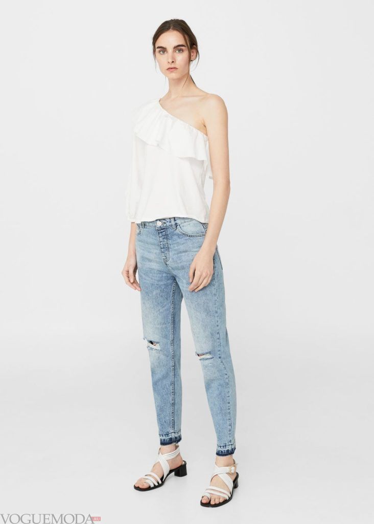 базовый гардероб 2019 2020: джинсы с разрезами