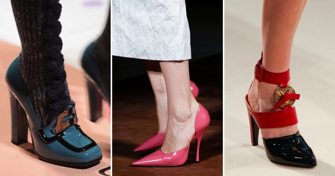 Лаковые туфли – изюминка модного образа