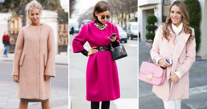 Розовое пальто – с чем носить и как создать модный образ?
