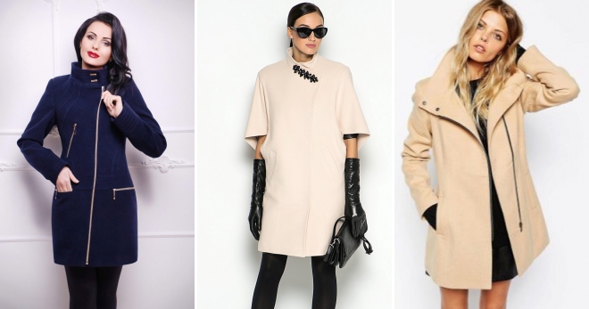 Женское пальто на молнии – с чем носить, как подобрать обувь и аксессуары?