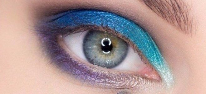 красивый макияж для голубых глаз 5