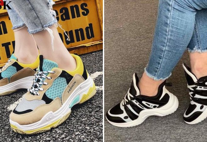 какие женские кроссовки в моде осенью 2019