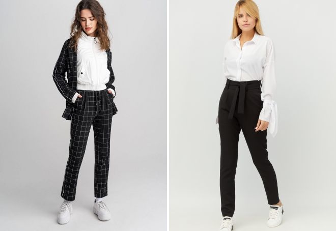 женские брюки осень 2019 мода
