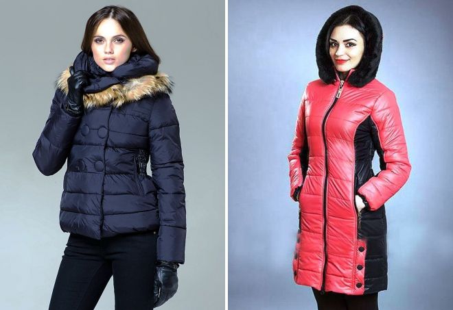 самые модные зимние женские куртки