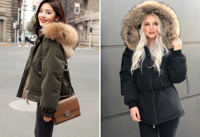  женские короткие зимние куртки парки