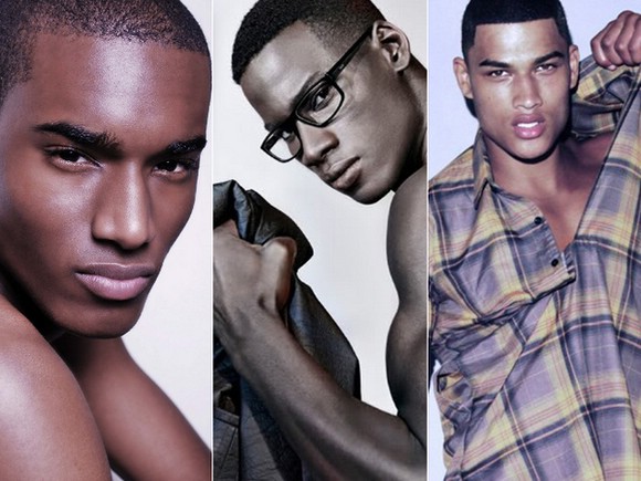 Новые темнокожие модели-мужчины