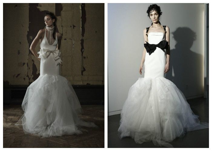 Свадебное платье русалка: фото модных моделей, Vera Wang