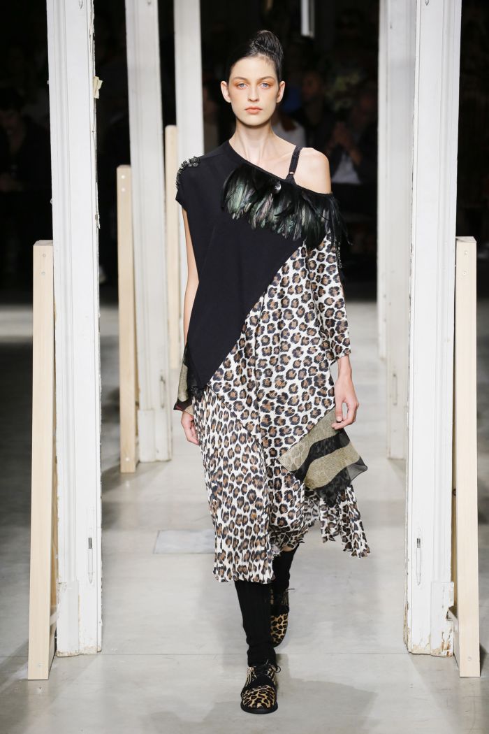 Модное леопардовое платье Antonio Marras