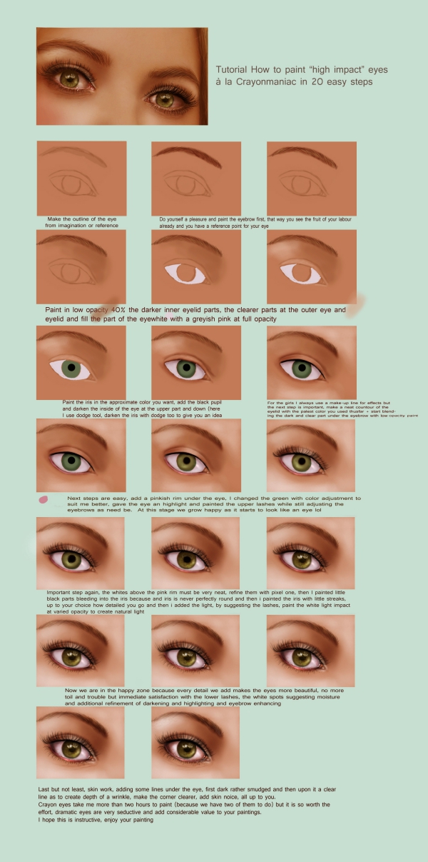 How-to-paint-an-eye-Amazing-Tutorials