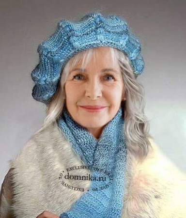 Зимние шапки для дам пожилого возраста после 60