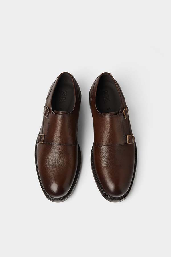 модные коричневые туфли Zara 2019-2020