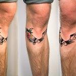 Тату на ноге - что означают и кому подходят татуировки на бедре, голени, колене?