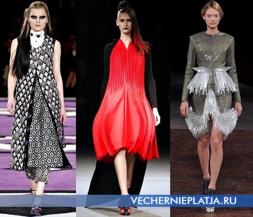 Модные платья в восточном стиле от Prada, Yohji Yamamoto, Iris van Herpen 